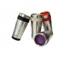 MUG ISOTHERME METAL 400 ML - SAVEUR ET DEGUSTATION