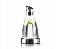 Emsa 505219 Flow Carafe Fraîcheur Verre / Inox 1,0 L