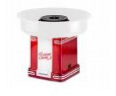 BEPER 90.396Y Machine à barbe à papa 500W + accessoires, 500 W, Rouge