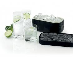 Lékué Bac à Glaçons Noir