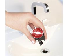 Wenko 20717100 Pluggy Bouchon de Lavabo Cat