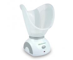 Medisana FSS sauna facial, appareil à vapeur pour le visage, nettoyage en profondeur des pores avec fixation nasale pour les soins du visage