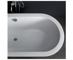 Baignoire îlot acrylique ovale BUBBLE