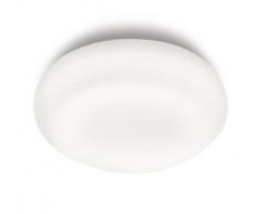 Philips Mist Plafonnier Luminaire Salle de Bain Verre Blanc 1 x 20 W