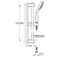 GROHE Ensemble de Douche Euphoria 27226001 (Import Allemagne)