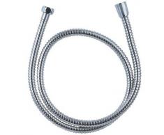 2,5 mètre Chrome Acier inoxydable tuyau de douche Connexions BSP universelles de 1/2"