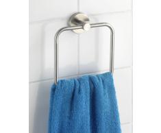 Wenko 19639100 Anneau Porte-Serviette Bosio Acier Inox