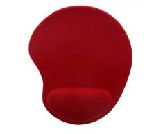 T'nB Ergo Design Tapis de souris repose-poignets gel Rouge