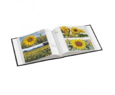 Hama Album Photo Fine Art (format 22,5 x 22 cm, 80 pages blanches, sans spirale) Gris