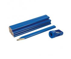 Silverline 250227 Ensemble de crayons de menuisier et taille-crayon 13 pcs
