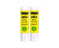 Uhu Stic Baton de colle sans solvant, 21 g, Lot de 2, Blanc