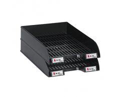 Rexel - ValRex 1265 Corbeille à courrier - Coloris Noir