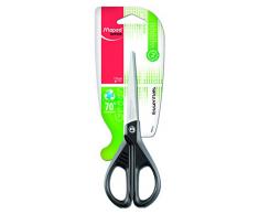 MAPED Ciseaux Essentials GREEN Symétrique bout rond 17 cm
