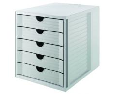 HAN Karma 14508-18 Module de classement 5 tiroirs fermés Format C4 Gris 275 x 320 x 330 mm (Import Allemagne)