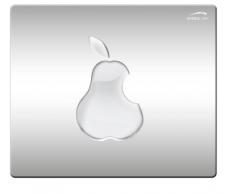 Speedlink Silk Tapis de Souris Poire Croquée (Surface Souple, Minimise les Frottements, dessous Caoutchouté, Différents dessins)