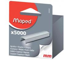 MAPED Agrafes 26/6 zinguées Boite de 5000