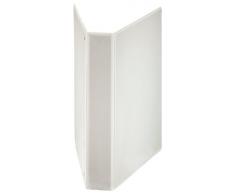 Esselte - 55295 - Classeur à anneaux personnalisable - A4 Maxi - Capacité de 380 feuilles - Carton recouvert de polypropylène - 4 anneaux - Blanc
