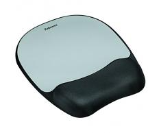 Fellowes 9175801 Tapis de souris / repose-poignet ergo mouss' Aluminium Noir