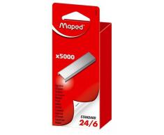 Maped Agrafes 24/6 zinguées en boite de 5000