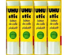 UHU Lot de 4 bâtons de colle sans solvants 21 g