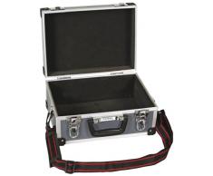 Vellman Waytex Valise de classement Aluminium 330 x 230 x 150 mm Gris