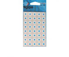 APLI-AGIPA 47674 Oeillet Adhésif Format 13mm Renforcement Documents Perforés Pochette 120u Assorties