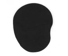 2pcs Tapis de Souris avec Repose-poignet Ergonomique Anti Fatigue (Noir)