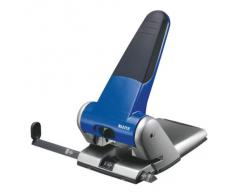 Leitz 51800035 Perforatrice Max A3 6,5 mm avec Réglette Graduée - Bleu