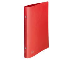 ELBA - Classeur souples Yeka 170 x 220 mm 2 anneaux Assortis