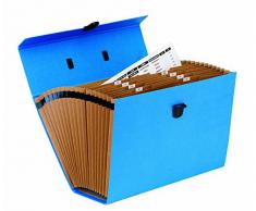 Fellowes 9352201 Trieur Accordéon Handifile Bankers Box - Bleu