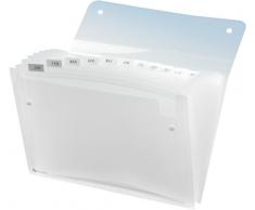 Rexel Trieur à Soufflets Ice - 13 Pochettes - Transparent