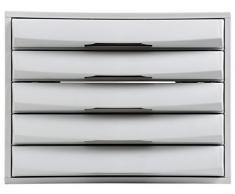 Exacompta Office 222040D Caisson à tiroirs Gris lumière