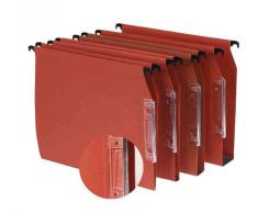 L'Oblique A-Z Dossier suspendu pour armoire, Boîte de 25, A4 Kraft Orange
