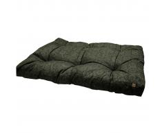 Overseas Letto per Cani in Microfibra 70x110x10 cm Nero
