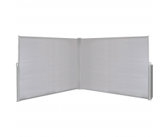 vidaXL Tenda da sole laterale retrattile 180x600 cm grigia