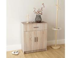 vidaXL Credenza in Truciolato 71x35x88 cm Rovere