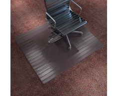 vidaXL Tappetino Sedia/Protezione Pavimento Bambù Marrone 110x130 cm