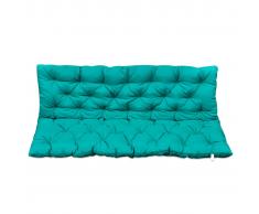vidaXL Cuscino Verde per Dondolo 150 cm