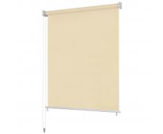 vidaXL Tenda a Rullo per Esterni 350x140 cm Crema