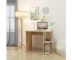 vidaXL Scrivania per Computer in Truciolato 82x60x76 cm Quercia