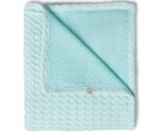 Jollein Coperta per Bambini in Maglia Intrecciata 100x150 cm Giada