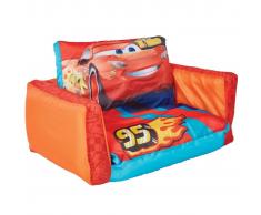 Disney 2-in-1 Divano Letto Cars Arancione 105x68x26 cm WORL320023