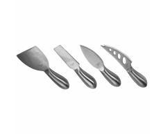 Gusta Set Coltelli da Formaggio Quattro Pezzi in Acciaio Inox 01137330