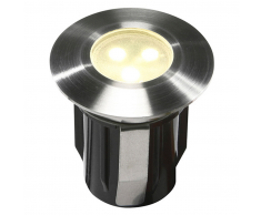 Garden Lights Luce ad incasso a LED Alpha Acciaio Inox