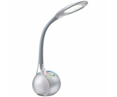 GLOBO Lampada da Scrivania a LED TARRON Argento Acrilico 58279