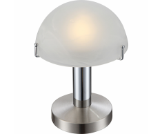 GLOBO Lampada da Scrivania a LED OTTI in Vetro Cromato 21934