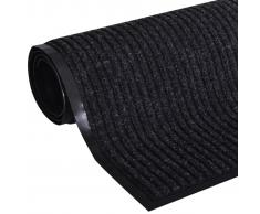 vidaXL Zerbino Nero PVC 180 x 240 cm