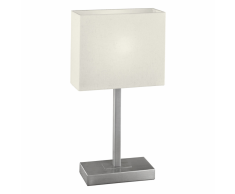 EGLO Lampada da Tavolo PUEBLO Nickel e Beige 87598