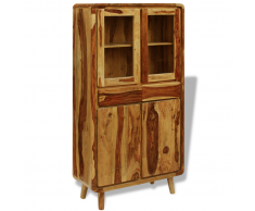 vidaXL Credenza in Legno di Sheesham 90x40x175 cm