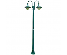 vidaXL Lampioncino da giardino Cernobbio 220 cm. 2 lanterne